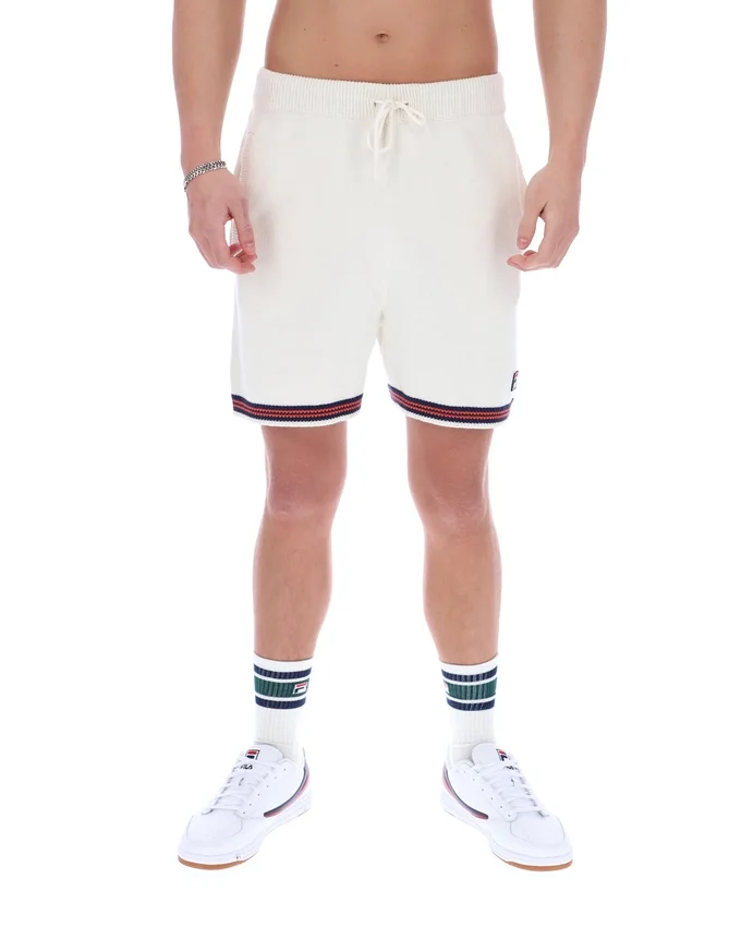 Gardenia Clemente Häkelshorts mit Kontraststreifen