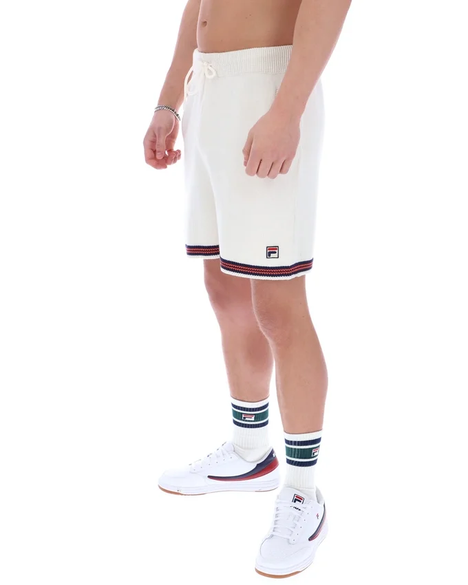 Gardenia Clemente Häkelshorts mit Kontraststreifen