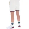 Gardenia Clemente Häkelshorts mit Kontraststreifen