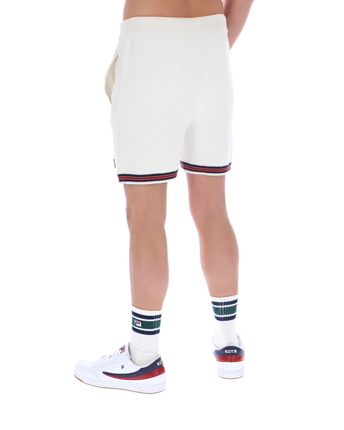 Gardenia Clemente Häkelshorts mit Kontraststreifen