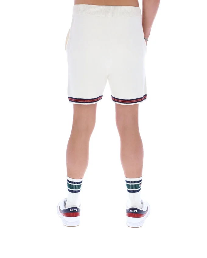Gardenia Clemente Häkelshorts mit Kontraststreifen