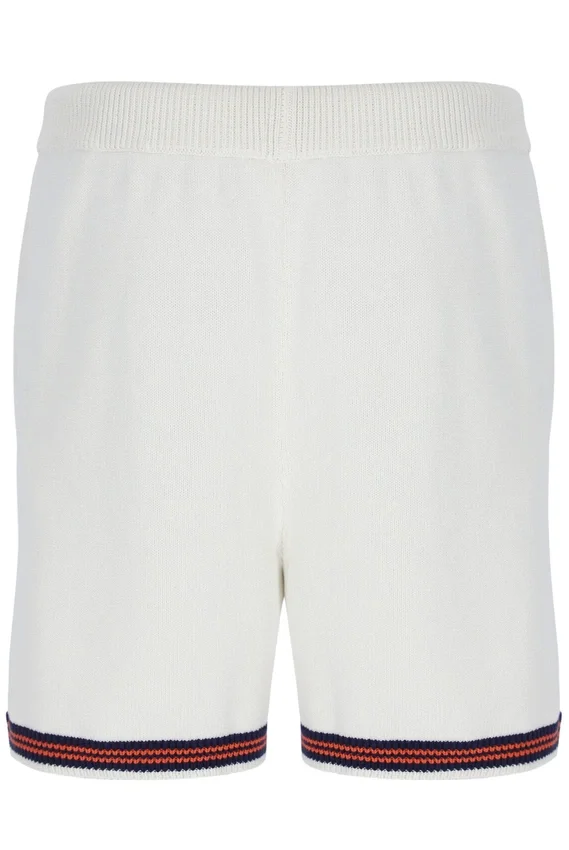 Gardenia Clemente Häkelshorts mit Kontraststreifen