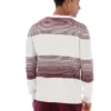 Gardenia Connor Gestreifter Strickpullover mit Rundhalsausschnitt