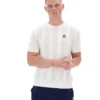 Gardenia Corrado T-Shirt mit Strick-Einsätzen