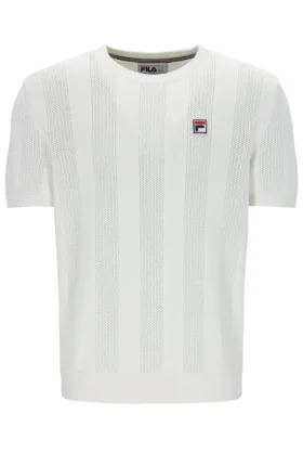 Gardenia Corrado T-Shirt mit Strick-Einsätzen