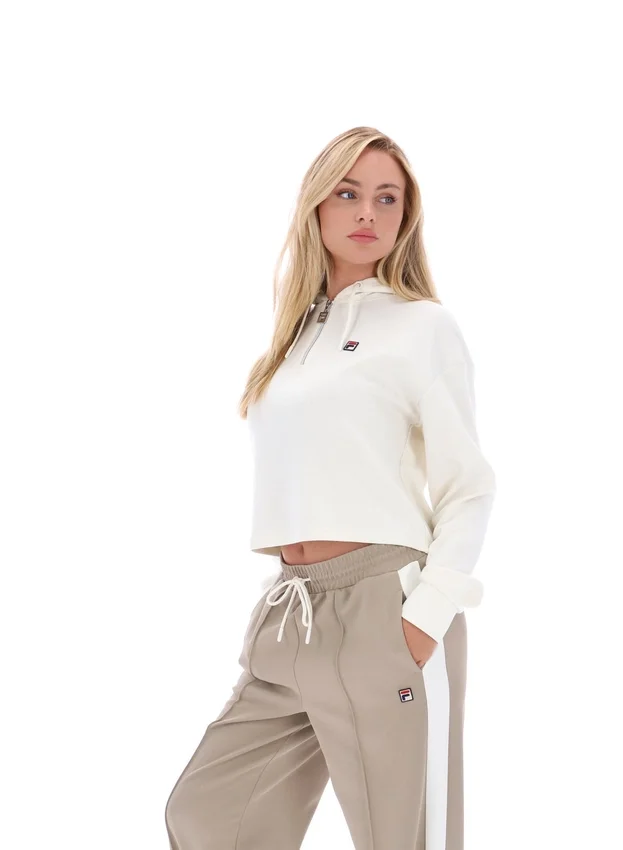 Gardenia Fiorella Kapuzenpullover mit 1/4-Reißverschluss