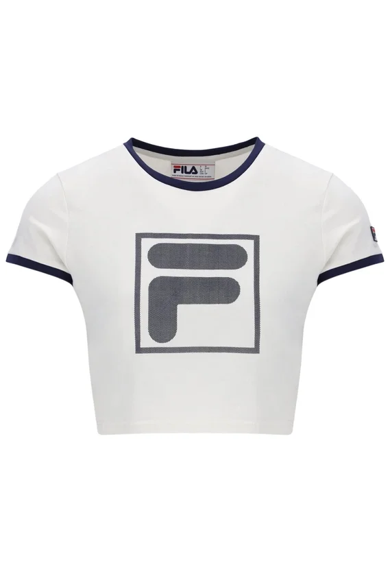 Gardenia Jeno Crop-Top mit Flügelärmeln mit Kappen