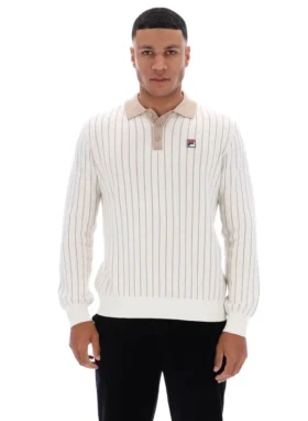 Gardenia Kobe gestreiftes Strick-Polo