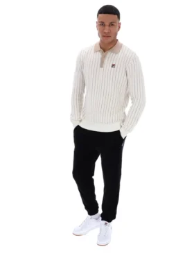 Gardenia Kobe gestreiftes Strick-Polo