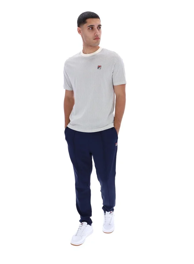 Gardenia Nilo T-Shirt mit Nilo-Print und Nadelstreifen