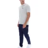 Gardenia Nilo T-Shirt mit Nilo-Print und Nadelstreifen