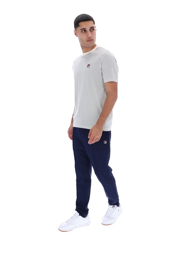 Gardenia Nilo T-Shirt mit Nilo-Print und Nadelstreifen