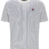 Gardenia Nilo T-Shirt mit Nilo-Print und Nadelstreifen