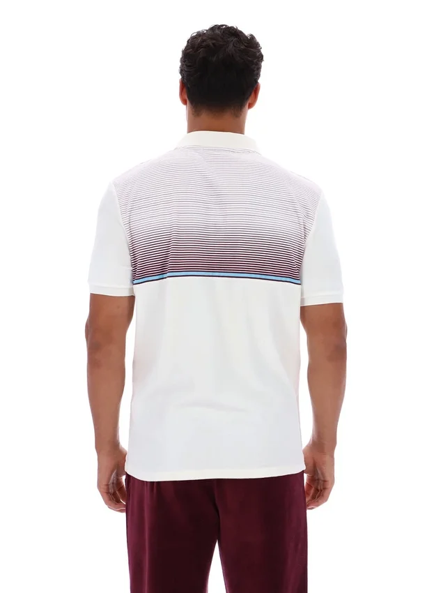 Gardenia Paco Velours-Polo mit Reißverschluss