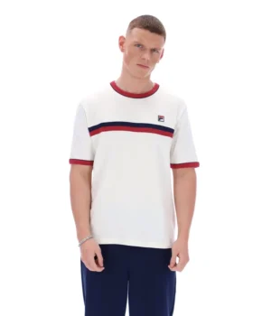Gardenia Rosario T-Shirt mit Frottee-Streifen