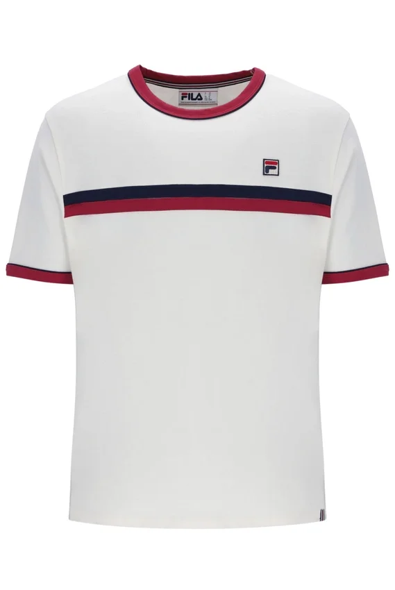 Gardenia Rosario T-Shirt mit Frottee-Streifen