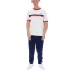 Gardenia Rosario T-Shirt mit Frottee-Streifen