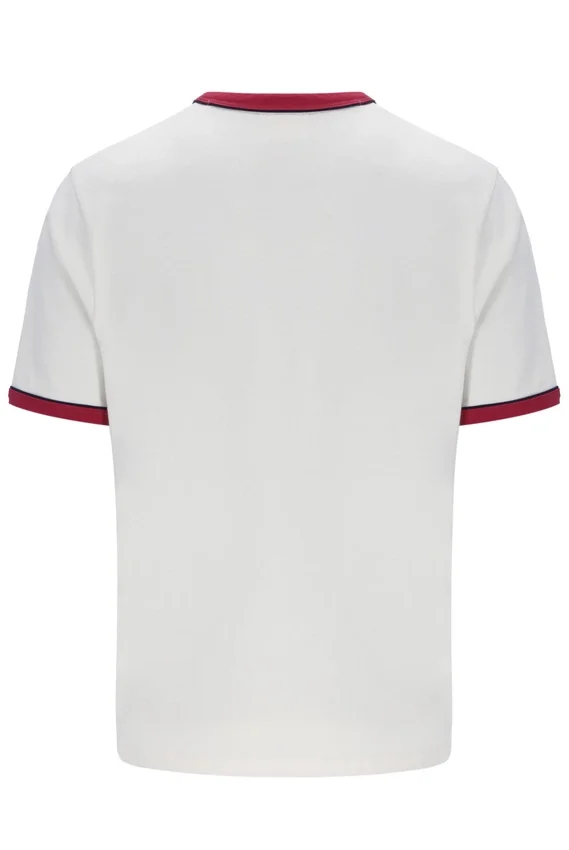 Gardenia Rosario T-Shirt mit Frottee-Streifen