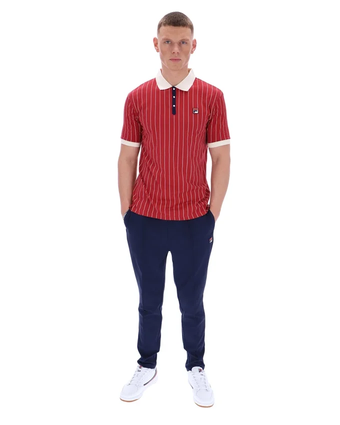 Garnet BB1 Classic Vintage Striped Polo