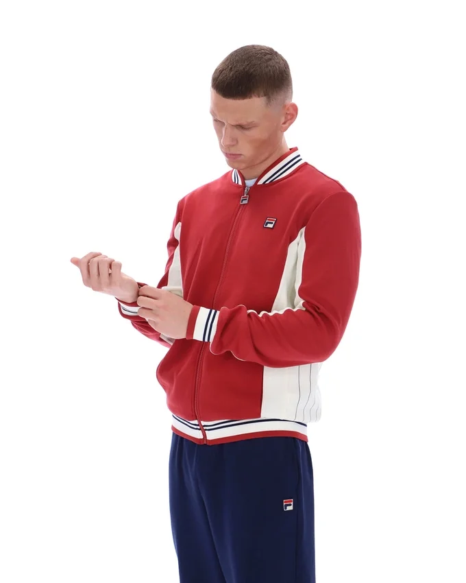 Garnet Settanta Baseball-Trainingsjacke