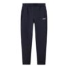 Gerade geschnittene Freizeithose – Warmhaltende Sport-Strickhose, lang, blau
