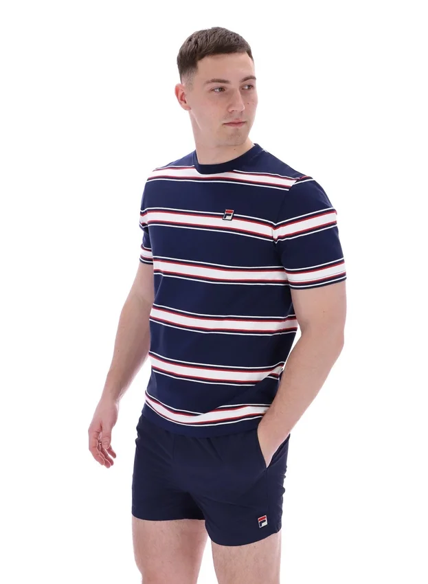 Gestreiftes Sanders Yarn-Dye-T-Shirt