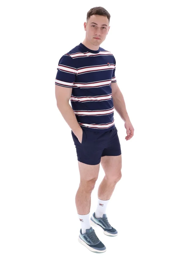 Gestreiftes Sanders Yarn-Dye-T-Shirt