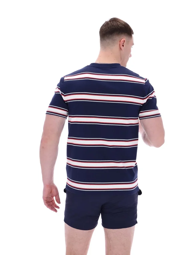 Gestreiftes Sanders Yarn-Dye-T-Shirt