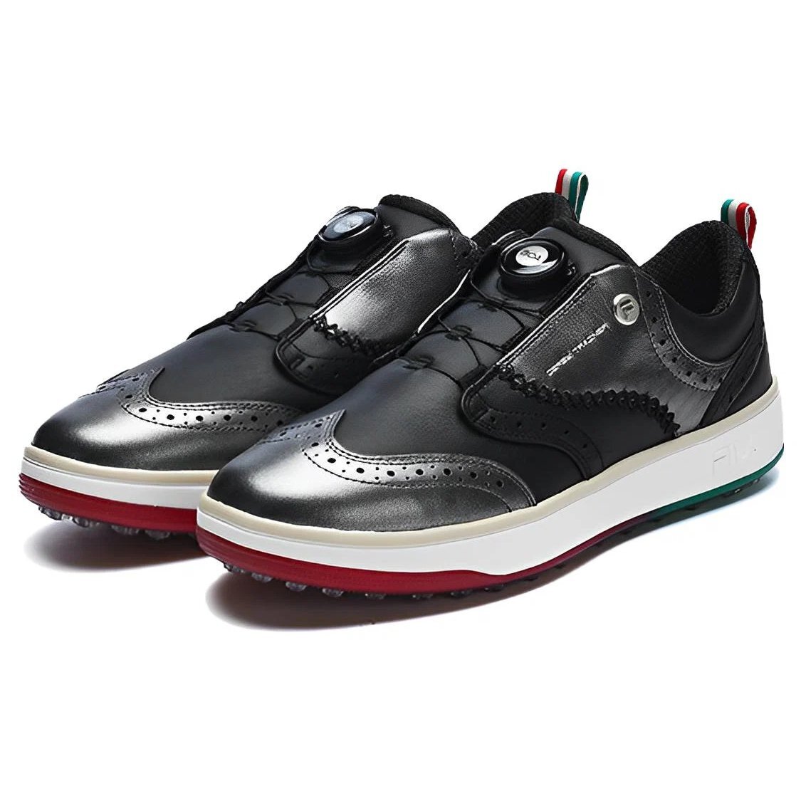 GF Derby-Skateschuhe „Black Silver“