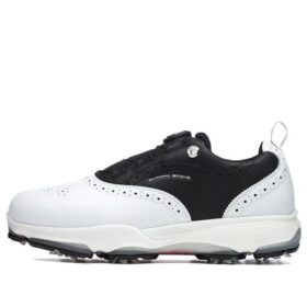 Golf Oxford Spike Sneakers „White Black“