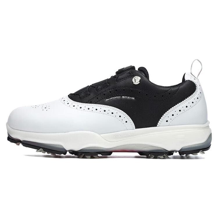 Golf Oxford Spike Sneakers „White Black“