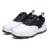 Golf Oxford Spike Sneakers „White Black“