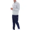 Grau meliertes Emilio Trainingsjacke