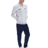 Grau meliertes Emilio Trainingsjacke