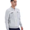 Grau meliertes Emilio Trainingsjacke