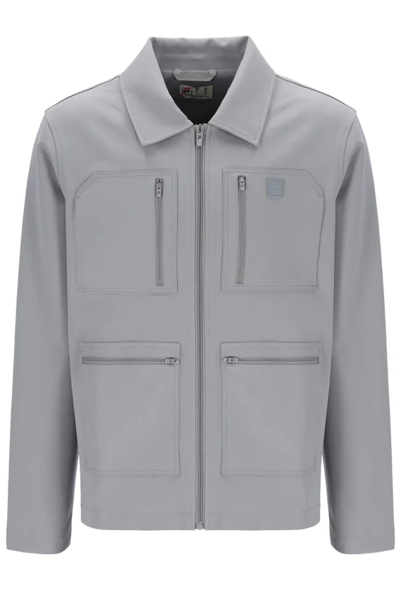 Graue Casa 4-Pocket-Tour-Jacke