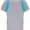 Graues Backspin Tennis-Shorts-Polo mit Kurzarm