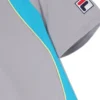 Graues Backspin Tennis-Shorts-Polo mit Kurzarm