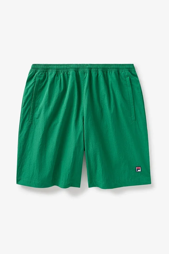Grüne Fila x Hailey Crinkle-Shorts