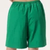 Grüne Fila x Hailey Crinkle-Shorts
