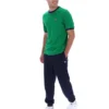 Grünes Marconi Essential Ringer-T-Shirt