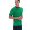 Grünes Marconi Essential Ringer-T-Shirt