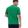 Grünes Marconi Essential Ringer-T-Shirt
