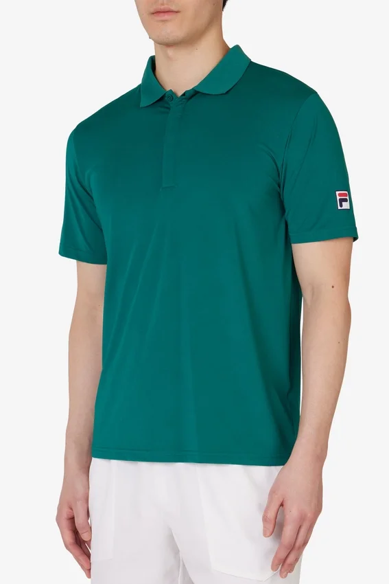Grünes „Tennis Essentials“-Oberteil