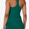 Grünes Tennis-Racerback-Top