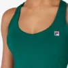 Grünes Tennis-Racerback-Top