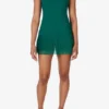 Grünes Tennis-Racerback-Top