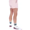 Hellrosa „High Tide“ Terry Pocket Stripe Shorts