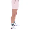 Hellrosa „High Tide“ Terry Pocket Stripe Shorts