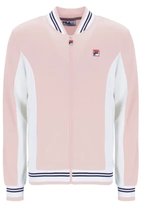 Hellrosa Settanta Baseball-Trainingsjacke
